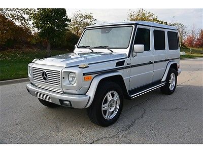 Mercedes-Benz : G-Class G500 2002 mercedes benz g 500 g wagon 2 owner immaculate well maintained