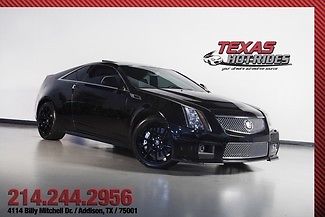 Cadillac : CTS COUPE 2011 cadillac cts v coupe all blac recaro seats sunroof automatic must see