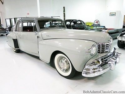 Lincoln : Continental Coupe 1946 lincoln continental v 12 coupe beautifully restored ca car must see