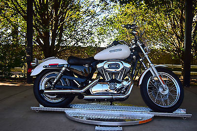 Harley-Davidson : Sportster HARLEY-DAVIDSON SPORTSTER XL 1200 CUSTOM BLACK/WHITE SHARP