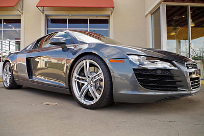 Audi : R8 Quattro 2008 audi r 8 quattro coupe only 29 k miles enhanced leather package more