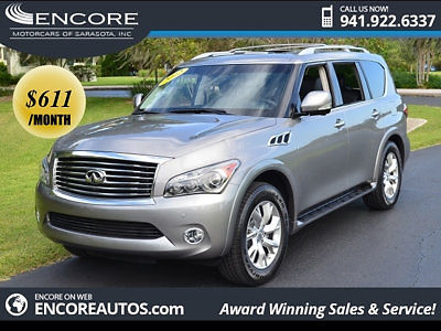 Infiniti : QX56 2WD 4dr 8-passenger 2012 infiniti qx 56 2 wd dual dvd s navigation camera 8 passenger seating