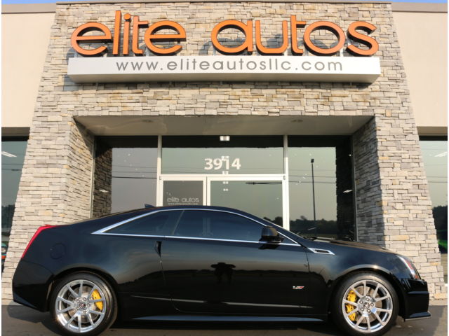 Cadillac : CTS 2dr Cpe CADILLAC CTS-V 630 HP Package RECARO SEATS Low Miles YELLOW CALIPERS 6 SPD Trans