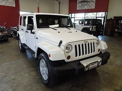 Jeep : Wrangler Unlimited Sahara 2012 jeep wrangler unlimited sahara with only 24873 miles lqqk