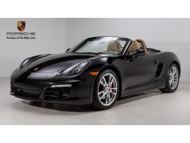 Porsche : Boxster S S Certified Manual Convertible 3.4L 14-Way Electric Sport Seats w/Memory Package