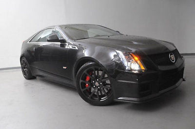 Cadillac : CTS 2dr Coupe 2 dr coupe low miles manual gasoline 6.2 l 8 cyl black diamond tricoat