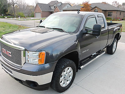 GMC : Sierra 2500 2500HD Z71 4X4 DURAMAX DIESEL 2011 gmc sierra 2500 hd sle z 71 4 x 4 6.6 l duramax diesel allison auto clear crfx