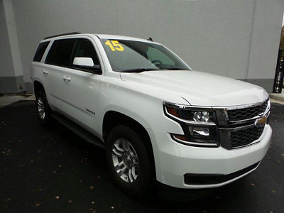 Chevrolet : Tahoe 2WD 4dr LT Chevrolet Tahoe 2WD 4dr LT Low Miles SUV Automatic 5.3L 8 Cyl  SUMMIT WHITE [WHI