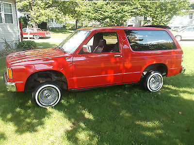 Chevrolet : Blazer Base Sport Utility 2-Door 1988 chevrolet s 10 blazer base sport utility 2 door 4.3 l