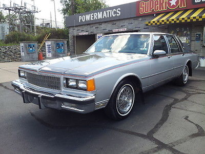 Chevrolet : Caprice Classic 1986 chevvrolet caprice classic with 62 k orig miles