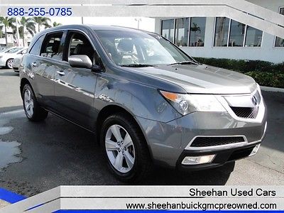 Acura : MDX SH-AWD 1 Owner Slick Gray Florida Driven SUV Look! 2011 acura sh mdx awd 1 owner clean car fax sunroof leather seats