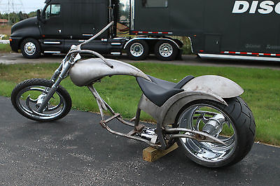 Custom Built Motorcycles : Chopper Paul Yaffe Original Double Trouble Softail Chassis