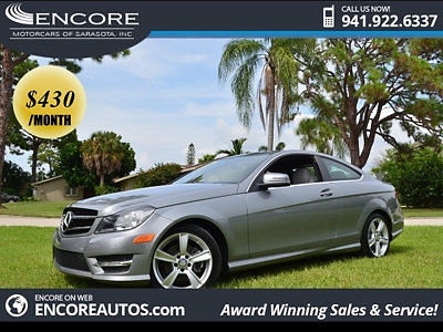 Mercedes-Benz : C-Class 2dr Coupe C250 RWD 2015 mercedes benz c 250 coupe rwd panoramic sunroof bluetooth navigation