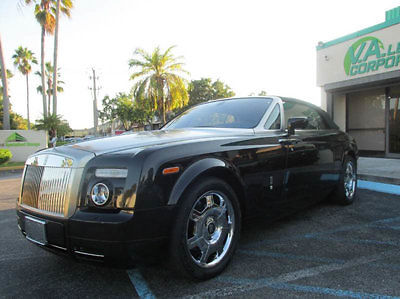 Rolls-Royce : Phantom 2dr Convertible 2008 rolls royce phantom drophead convertible black seashell