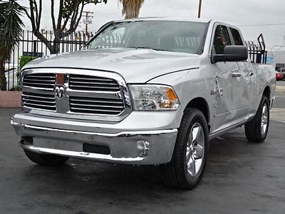 Dodge : Ram 1500 Big Horn Quad Cab 2015 dodge ram 1500 big horn quad cab damaged salvage only 4 k miles wont last