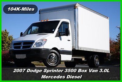 Dodge : Sprinter Box Van 07 dodge sprinter 3500 box van 3.0 l mercedes turbo diesel truck used dejana