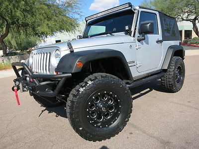 Jeep : Wrangler Sport 2dr 4WD Lifted Pro Comp Custom Bumpers Winch 35