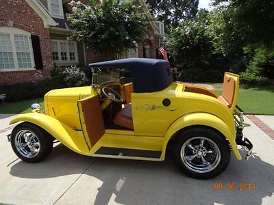 Ford : Model A Cabriolet Roadster 1931 ford model a cabriolet roadster rare street rod classic 42 000