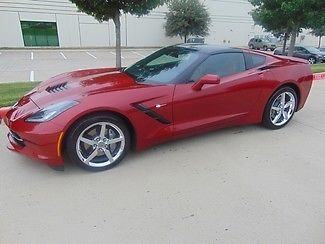 Chevrolet : Corvette 2LT 5802 MILES NAVIGATION CHROME 2014 red 2 lt 5802 miles navigation chrome