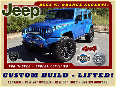Jeep : Wrangler Unlimited Rubicon 4x4 CUSTOM BUILD-LIFTED! LEATHER-20