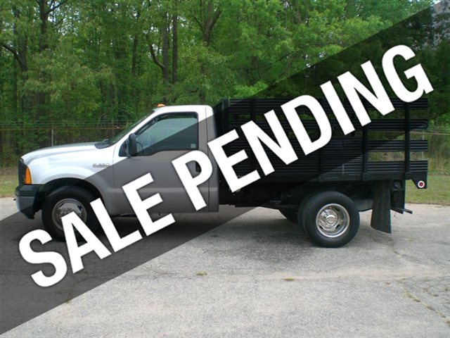 2007 Ford Super Duty Drw Rack Stake Truck Just 20k