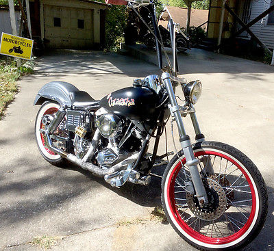 Harley-Davidson : Other 1975 harley davidson shovelhead fl wideglide motorcycle