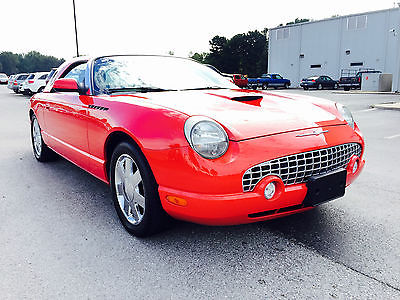 Ford : Thunderbird 2 door convertible deluxe 2002 ford thunderbird 2 door convertible deluxe