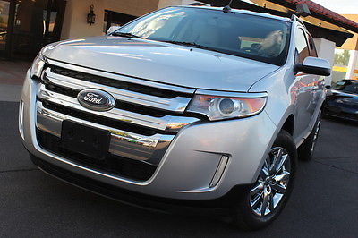 Ford : Edge Limited 2012 ford edge limited silver gray v 6 sync my ford clean car fax