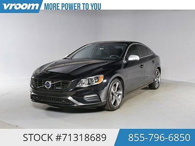 Volvo : S60 T6 R-Design Platinum Cert. 2015 2K MI. 1 OWN. NAV 2015 volvo s 60 2 k miles nav panoroof htd seats rearcam usb 1 owner clean carfax