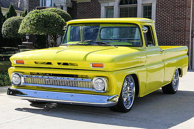 Chevrolet : Other Pickups Pickup 3 year frame off build 454 ci v 8 w alum heads th 400 auto air ride stereo