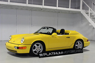 Porsche : 911 Speedster 1 owner porsche speedster in paint to sample ferrari fly yellow collector car