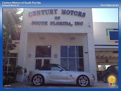 BMW : Z4 3.0i AUTO POWER CONVERTIBLE TOP LOW MILES CAR TRUCK VAN SUV AUTO MANUAL ENGINE CARFAX CERTIFIED QUALITY WARRANTY WHEEL CPO
