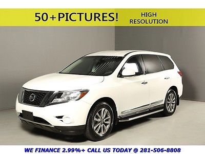 Nissan : Pathfinder 2013 SV 4X4 7PASS DVD HEATSEATS AWD STEPBOARDS 2013 nissan pathfinder s 4 x 4 7 pass dvd keyless 18 alloys running boards white