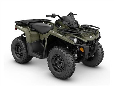 2016 Can-Am Outlander L 450 Green