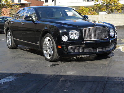 Bentley : Mulsanne in Beluga with only 1,690 miles! 2016 bentley mulsanne in beluga with linen low miles like new