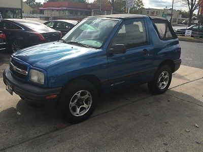 Chevrolet : Tracker low mile free shipping warranty 1 owner 4x4 ac new top clean cheap convertible