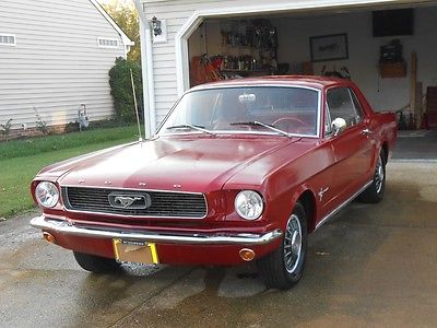 Ford : Mustang Standard 1966 ford mustang