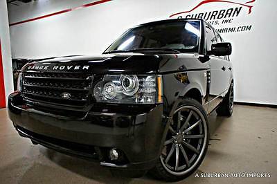 Land Rover : Range Rover Supercharged 4x4 2010 range rover supercharged 22 vossen wheels rear entertainment navigation