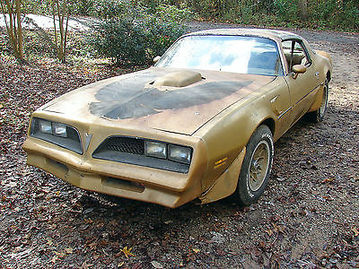 Pontiac : Trans Am Gold special Edition 1978 gold y 88 se ws 6 t top trans am