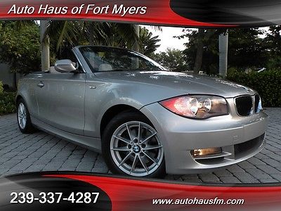 BMW : 1-Series 128i Convertible Ft Myers FL We Finance & Ship Nationwide CPO Through 12/2016 or 100k Miles Premium Package