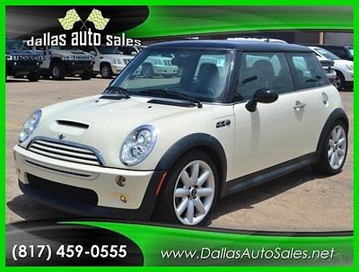 Mini : Cooper S Manual Transmission, Hands-free talk, Leather, Panoramic Sunroof, & Clean Carfax