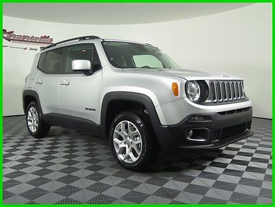 Jeep : Renegade Latitude 4x4 4 Cyl SUV Rear Cam Uconnect 5.0 Aux FINANCING AVAILABLE!! New 2015 Jeep Renegade Latitude 2.4L I4 4WD SUV Cloth seat