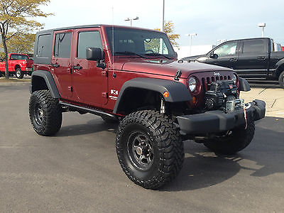 Jeep : Wrangler Unlimited X Sport Utility 4-Door WOW! CUSTOM BUILT 2007 JEEP WRANGLER UNLIMITED ONLY 12,000 MILES ONE OF A KIND!