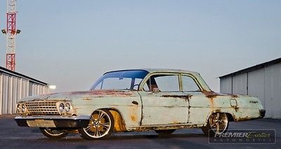 Chevrolet : Impala 1962 chevrolet biscayne hot rod patina air ride