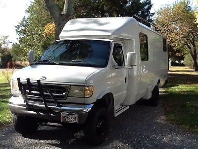 FORD 4X4 7.3 DIESEL CAMPER RV BORN FREE EXPEDITION READY MANY CUSTOM FEATURES