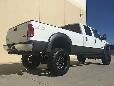 Ford : F-350 LARIAT MUST SEE 2001 F350 CREW CAB LARIAT 4X4 LIFTED 7.3 POWERSTROKE TURBO DIESEL