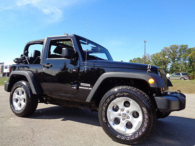 Jeep : Wrangler SPORT PACKAGE 4X4 2013 jeep wrangler sport 4 x 4 1 owner sahara alloys low miles exceptional cond