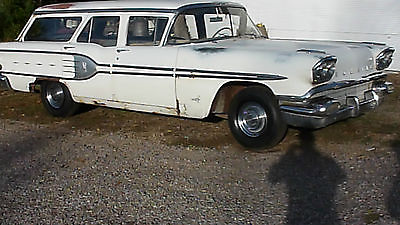 Pontiac : Other 1958 pontiac custom star chief safari station wagon