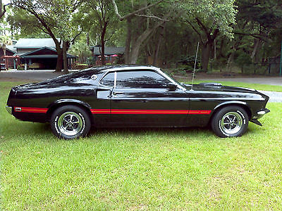 Ford : Mustang Mach1 1969 ford mustang mach 1 428 cj r code 4 speed ramair shaker hood