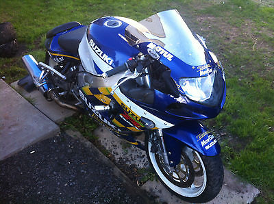 Suzuki : GSX-R 2000 suzuki gsxr 750 wrecked rebuildable parts bike low buy it now